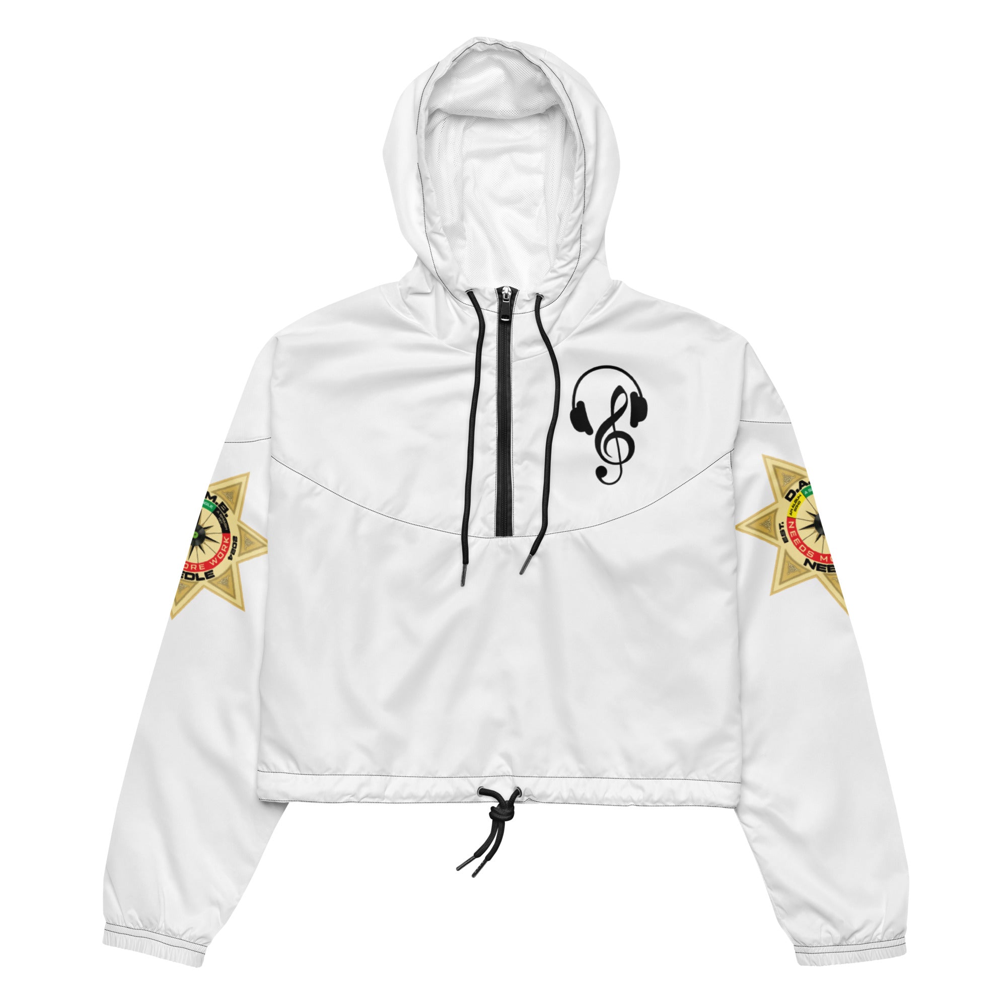 Women's cropped windbreaker – Boi So Ill Merchandise